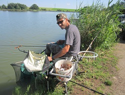ein Fischer auf Platz 13