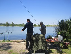 Franz Spacek am Badeplatz