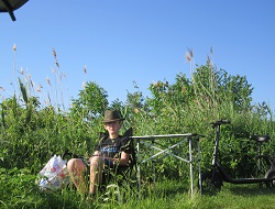 Jakob Antony mit Hut