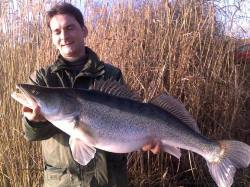 Fritz Dachsberger mit Zander