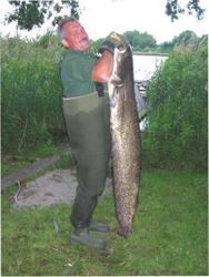 Franz Spacek mit Wels