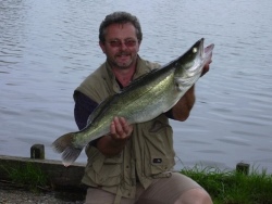 Gerhard Vogler mit Zander