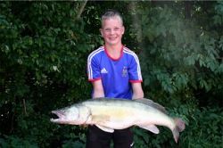 Thomas Zeder mit Zander